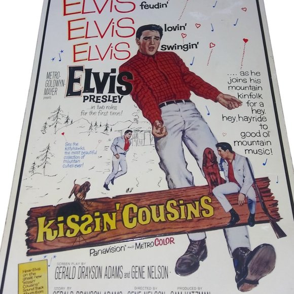 Elvis Presley KISSING COUSINS Metal Art Print Turner Movie Entertainment 1994 - Picture 1 of 6